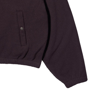Kappy Fleece Bomber Jacket Brown