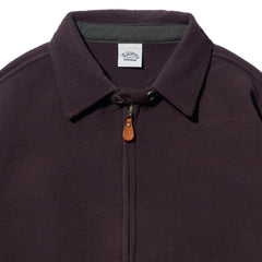 Kappy Fleece Bomber Jacket Brown