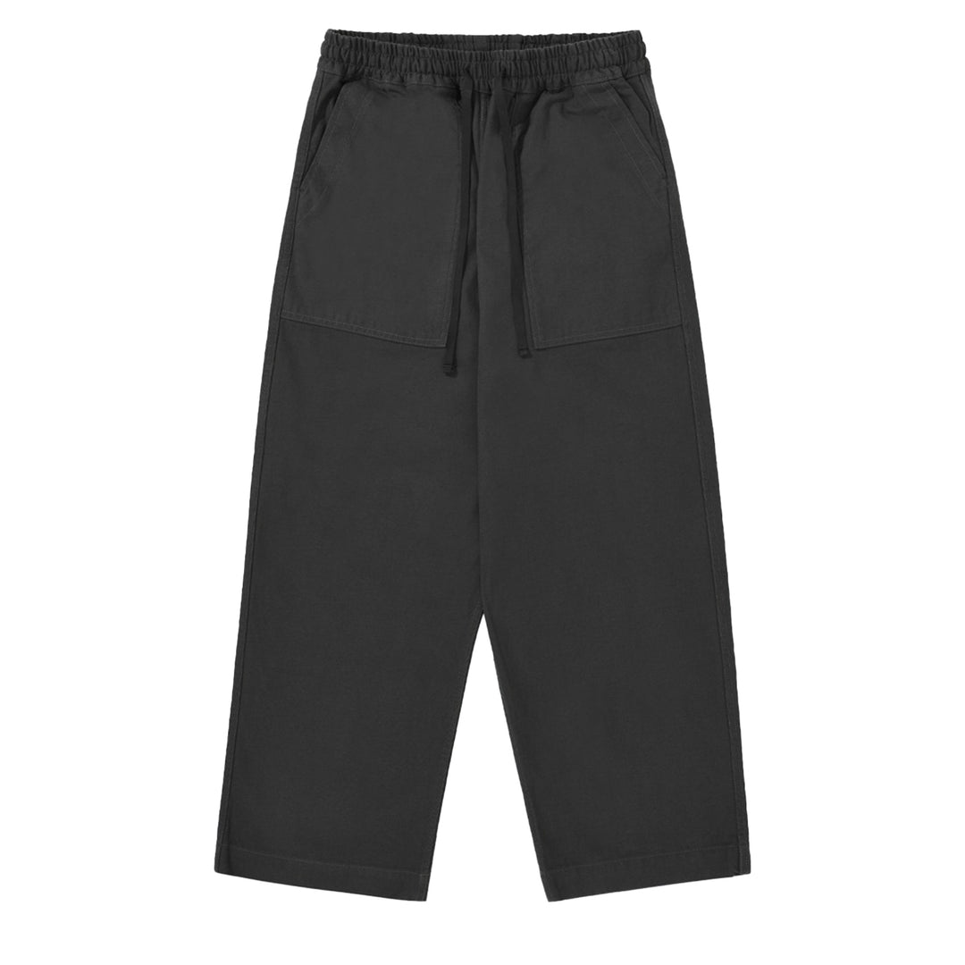 Kappy Heavy Cotton Fatigue Pants Charcoal - Parasol Store