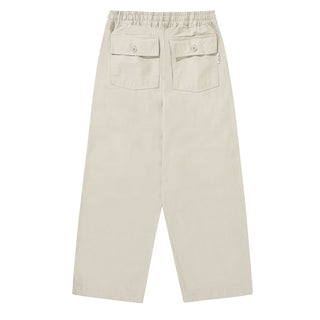 Kappy Heavy Cotton Fatigue Pants Cream - Parasol Store