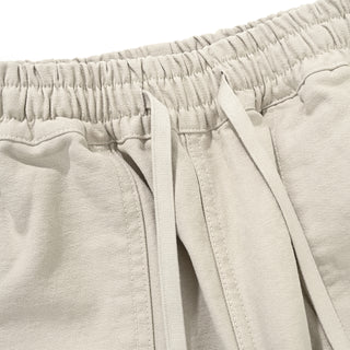 Kappy Heavy Cotton Fatigue Pants Cream - Parasol Store