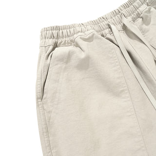 Kappy Heavy Cotton Fatigue Pants Cream - Parasol Store