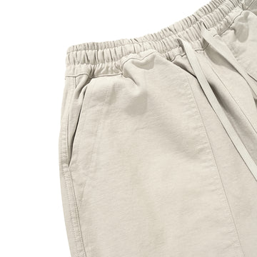Kappy Heavy Cotton Fatigue Pants Cream - Parasol Store