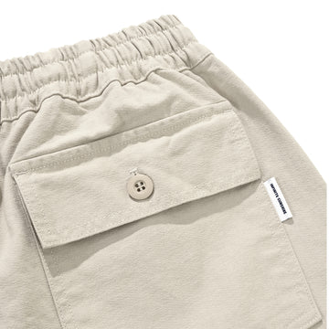 Kappy Heavy Cotton Fatigue Pants Cream - Parasol Store