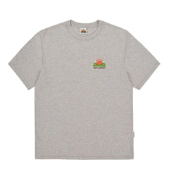 Kappy Kappy Morning Half T-Shirt Toru Fukuda Edition Melange Gray - Parasol Store