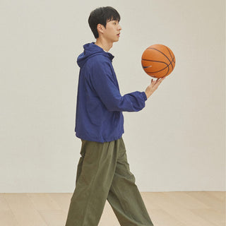 Kappy Light Hoodie Windbreaker Navy - Parasol Store
