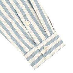 Kappy Melange Stripe Shirt Sky Blue - Parasol Store