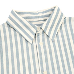 Kappy Melange Stripe Shirt Sky Blue - Parasol Store
