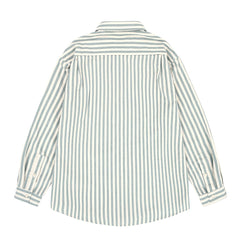Kappy Melange Stripe Shirt Sky Blue - Parasol Store