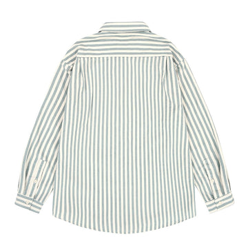Kappy Melange Stripe Shirt Sky Blue - Parasol Store