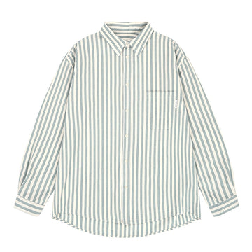 Kappy Melange Stripe Shirt Sky Blue - Parasol Store