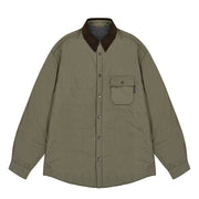 Kappy Padding Shirt Jacket Beige - Parasol Store