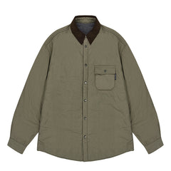 Kappy Padding Shirt Jacket Beige - Parasol Store