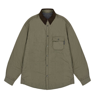 Kappy Padding Shirt Jacket Beige - Parasol Store