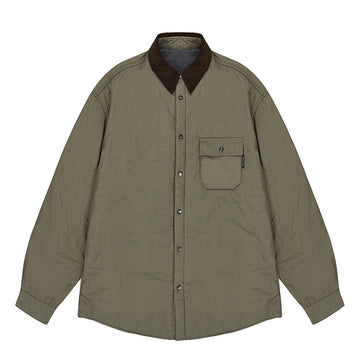 Kappy Padding Shirt Jacket Beige - Parasol Store