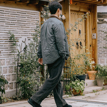 Kappy Padding Shirt Jacket Deep Lake - Parasol Store