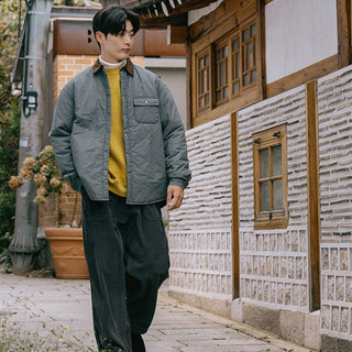 Kappy Padding Shirt Jacket Deep Lake - Parasol Store