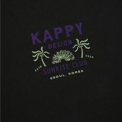 Kappy Palm Coast Half T-Shirt Charcoal - Parasol Store