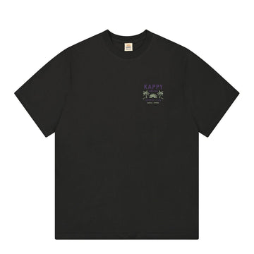 Kappy Palm Coast Half T-Shirt Charcoal - Parasol Store