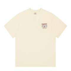 Kappy Palm Coast Half T-Shirt Cream - Parasol Store