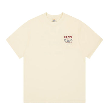 Kappy Palm Coast Half T-Shirt Cream - Parasol Store