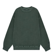 Kappy Pigment Sweat Shirt Deep Green - Parasol Store