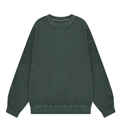 Kappy Pigment Sweat Shirt Deep Green - Parasol Store