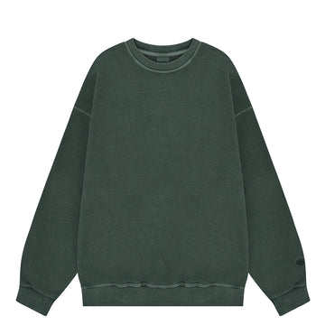 Kappy Pigment Sweat Shirt Deep Green - Parasol Store