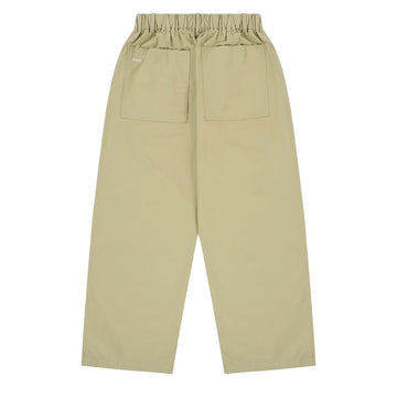 Kappy Pintuck Wide Chino Pants Beige - Parasol Store