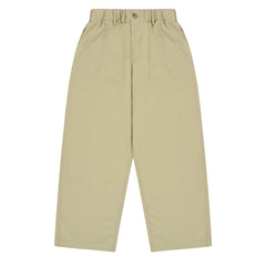 Kappy Pintuck Wide Chino Pants Beige - Parasol Store