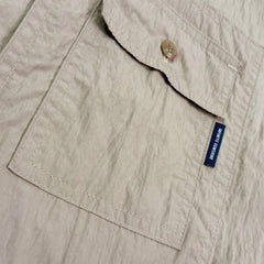 Kappy Pocket Utility Half Shirt Beige - Parasol Store