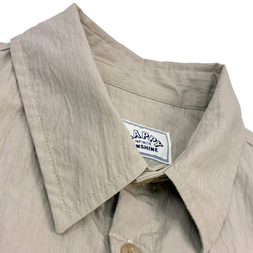 Kappy Pocket Utility Half Shirt Beige - Parasol Store