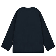 Kappy Reversible Utility Round Jacket Navy - Parasol Store