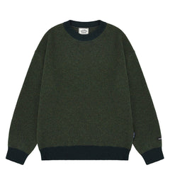 Kappy Ringer Round Wool Knit Green - Parasol Store