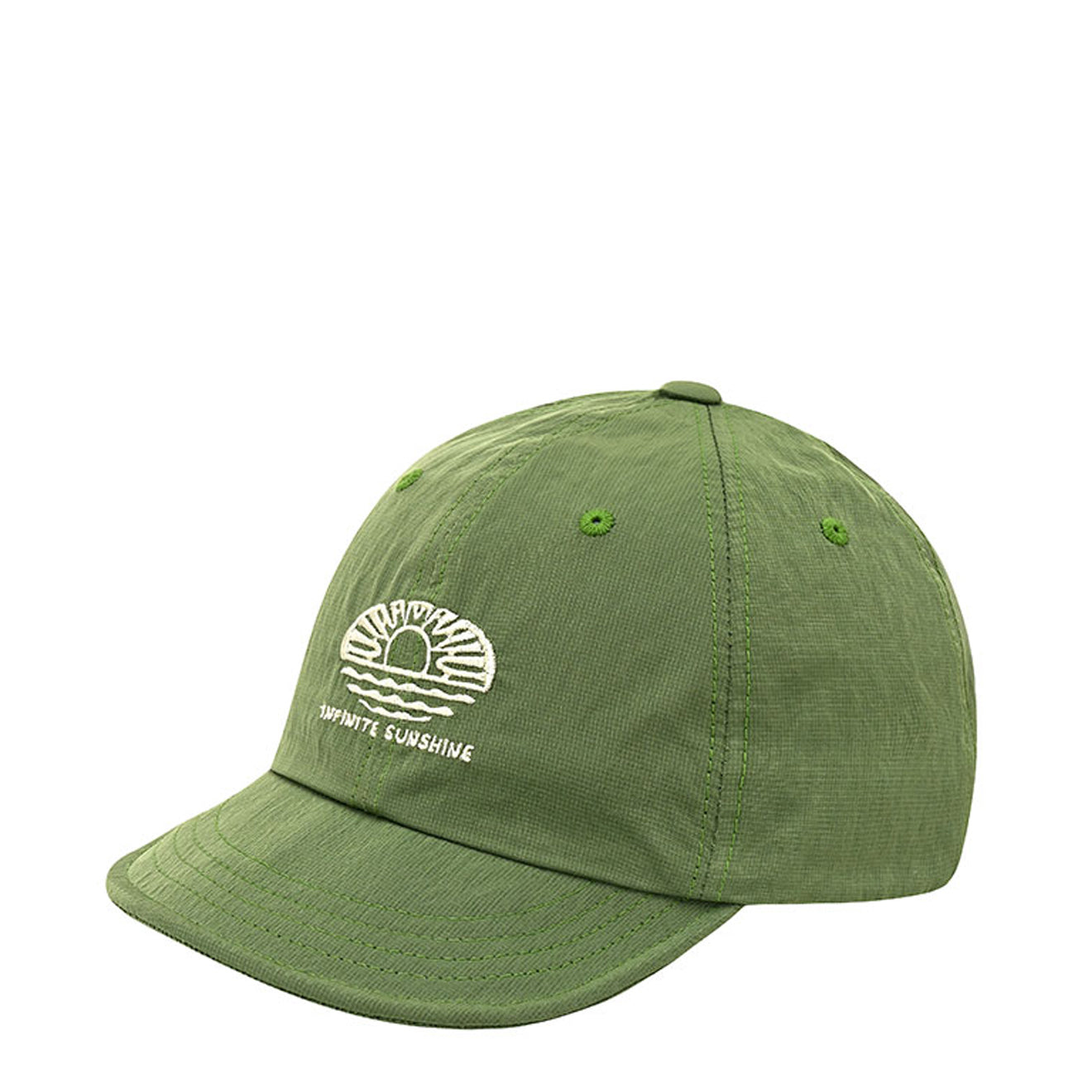 Kappy Ripstop Sunshine Cap Moss Green