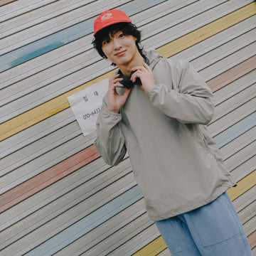 Kappy Ripstop Sunshine Hoodie Light Khaki - Parasol Store