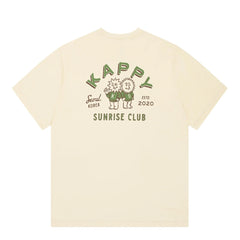 Kappy 

Sunny Mates Half T-Shirt
 Cream - Parasol Store