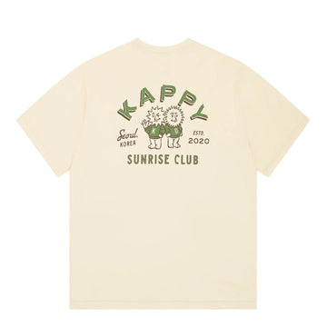 Kappy 

Sunny Mates Half T-Shirt
 Cream - Parasol Store