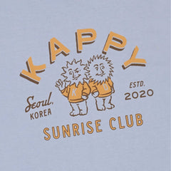Kappy 

Sunny Mates Half T-Shirt
 Sky Blue - Parasol Store