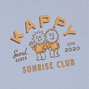 Kappy 

Sunny Mates Half T-Shirt
 Sky Blue - Parasol Store