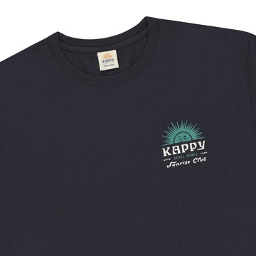 Kappy Sunny Wink Half T-Shirt
 Vintage Navy - Parasol Store