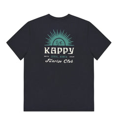 Kappy Sunny Wink Half T-Shirt
 Vintage Navy - Parasol Store