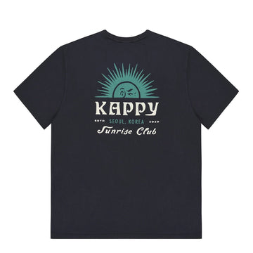 Kappy Sunny Wink Half T-Shirt
 Vintage Navy - Parasol Store