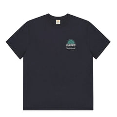 Kappy Sunny Wink Half T-Shirt
 Vintage Navy - Parasol Store