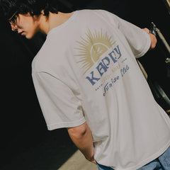 Kappy Sunny Wink Half T-Shirt
 White - Parasol Store