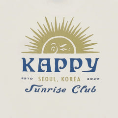 Kappy Sunny Wink Half T-Shirt
 White - Parasol Store