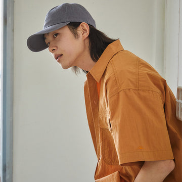 Kappy Sunrise Utility Half Shirt Brick - Parasol Store