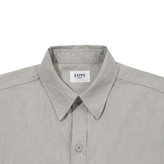 Kappy Sunrise Utility Half Shirt Greige - Parasol Store