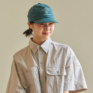 Kappy Sunrise Utility Half Shirt Greige - Parasol Store