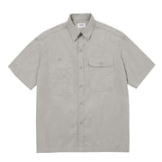 Kappy Sunrise Utility Half Shirt Greige - Parasol Store